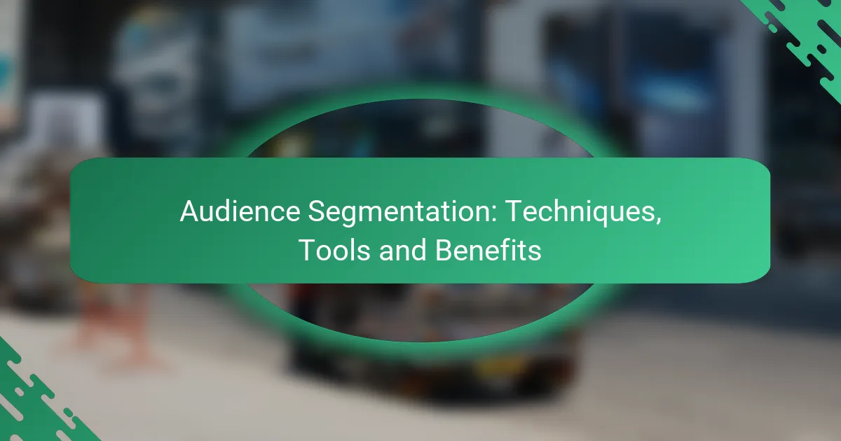 Segmentazione del Pubblico: Tecniche, Strumenti e Benefici