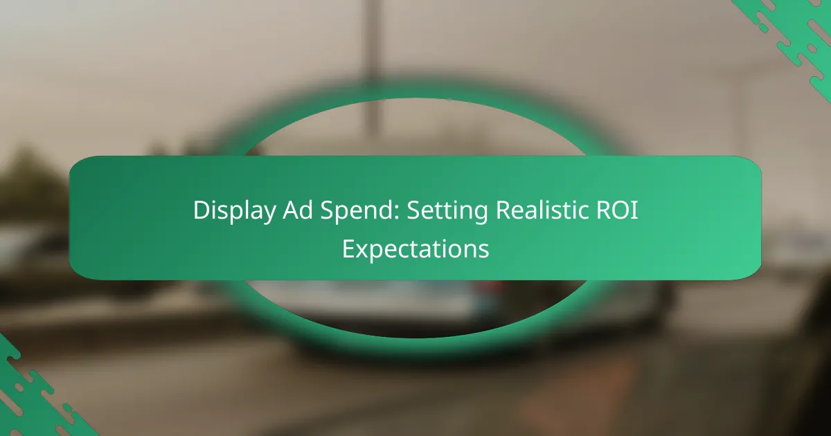 Spesa Pubblicitaria Display: Impostare Aspettative di ROI Realistiche